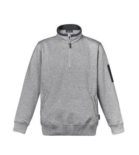 Picture of Syzmik, Mens 1/4 Zip Brushed Fleece